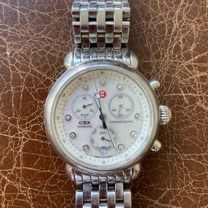 Michele watch- Diamond & Pearl Dial Watch